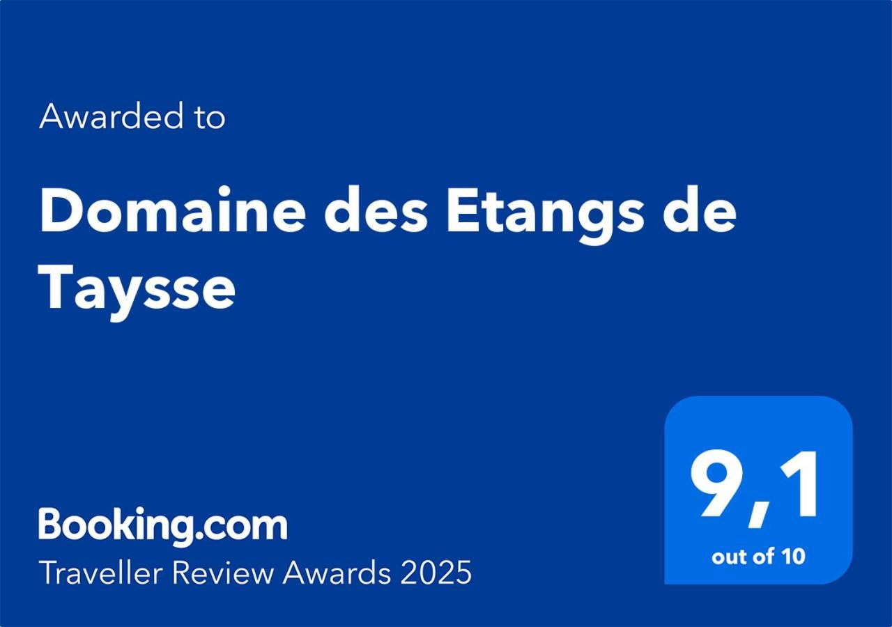 Domaine Des Etangs De Taysse 호텔 Espagnac 외부 사진